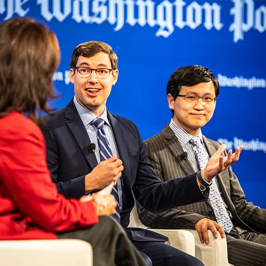 Professors Chris Myers and Tinglong Dai joined the Washington Post Live 